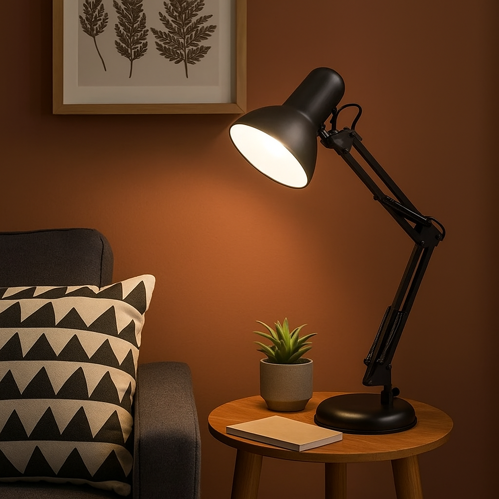 Luminária Clássica Artiulada – Design Profissional