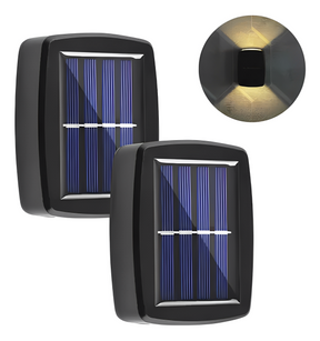 Luminária Solar de Parede para Jardim e Fachadas