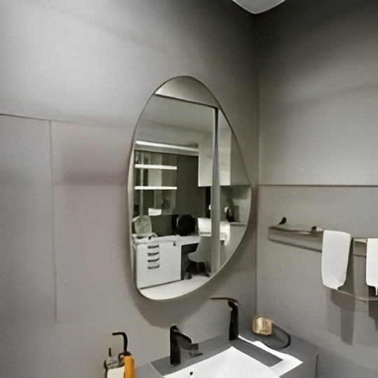 Espelho Forma Livre Com LED Decorativo